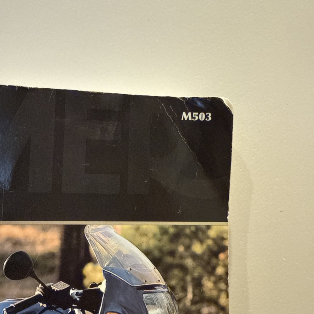 BMW OEM Factory Manual Book‎ R850 R1100 Riders Manual US Model 1993-1998 Clymer - Picture 3 of 10